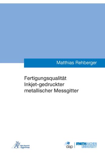 Fertigungsqualität Inkjet-gedruckter metallischer Messgitter